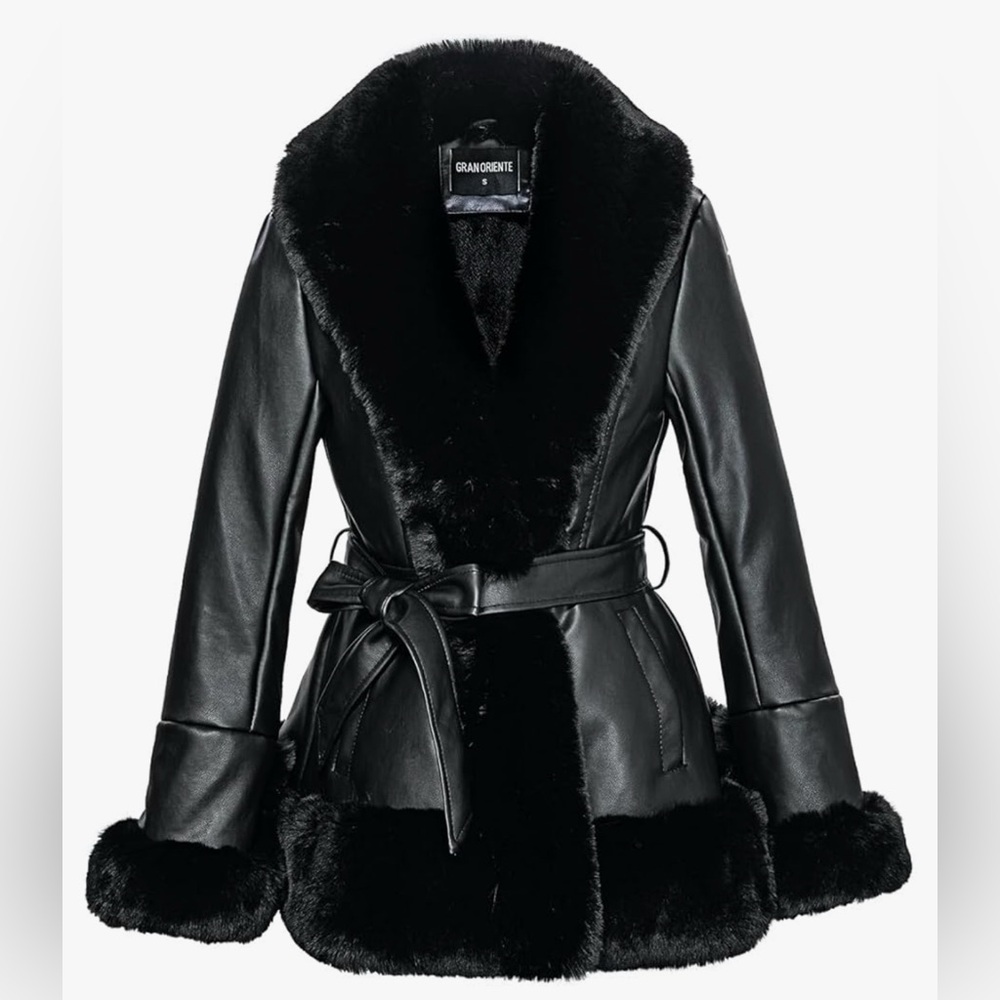 Black Fox FUR COAT GREAT CONDITION